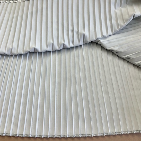 H&M Silver Pleated Midi Skirt - Picture 7 of 12